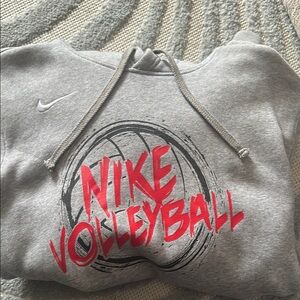 Nike Gray Volleyball Hoodie